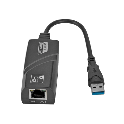 UPTEC Adaptateur USB 3,0 vers RJ45 10/100/1000 Mbps - silver 12M