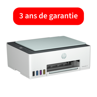 HP Smart Tank 582 MFP 3en1 Wifi Couleur A4 22 B&WPPM 16PPMCOL 22 12M