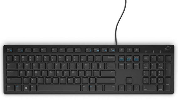 Dell Multimedia Keyboard-KB216 - AZERTY- Black