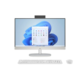 HP AIO 24  i5-1335U 23.8"FHD 8Go 512Go SSD  W11H Touch Shell White 12M