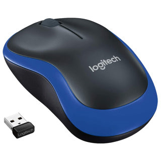 LOGITECH WIRELESS MOUSE M185 blue 12M