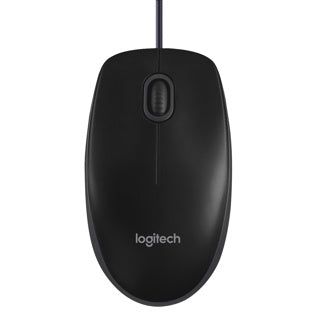 LOGITECH B100 Optical USB Mouse for Bus