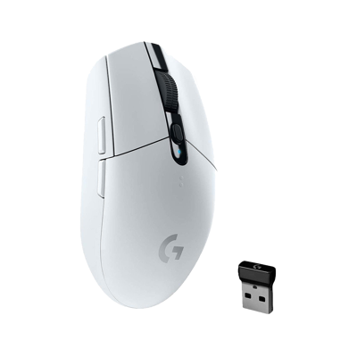 LOGITECH G305 LIGHTSPEED Wireless Gaming Mouse - WHITE - EER