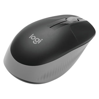 LOGITECH M190 Full-size wireless mouse - MID GREY - EMEA 12M