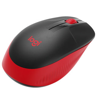 LOGITECH M190 Full-size wireless mouse - RED - EMEA 12M