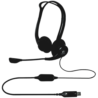 LOGITECH 960 USB Computer Headset USB