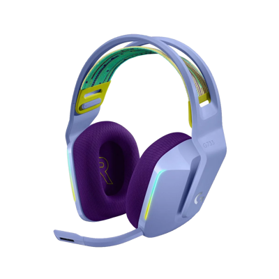 LOGITECH G733 LIGHTSPEED Wireless RGB Gaming Headset - LILAC