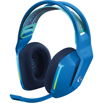 LOGITECH G733 LIGHTSPEED Wireless RGB Gaming Headset - BLUE