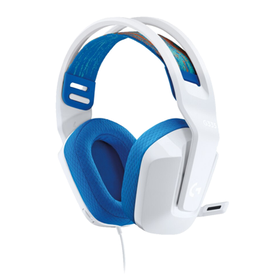 LOGITECH G335 Wired Gaming Headset - WHITE - 3.5 MM