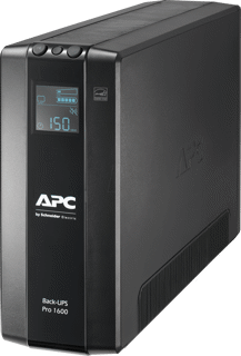 APC Back-UPS Pro 1600VA, 8 Outlets, AVR, LCD 24M