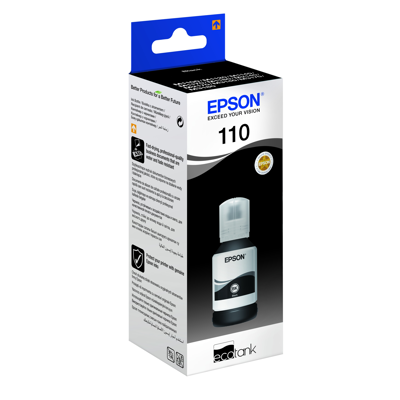 EPSON Bouteille d'encre Noire  6000 pages /120ML