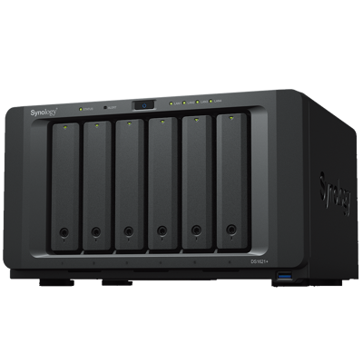 SYNOLOGY DiskStation DS1621+ 6Bay Ryzen V1500B 4cores 4GB 4xRJ45 36M