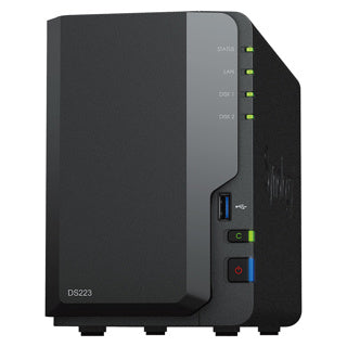 SYNOLOGY DiskStation DS223 2Bay Realtek RTD1619B 4cores 2GB 1xRJ45 24M