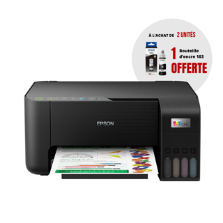 Epson 2 L3250 MFP 3en1 Wifi Couleur + 1 bouteille 103 BLACK