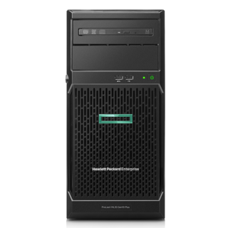 HPE ML30G10+ 4LFF-NHP E-2314 16G VROC-SATA-SW-RAID 1Gb 2p-1GbE 350W 3-1-1 36M