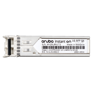 Aruba Instant On 1G SFP LC SX 500m MMF Transceiver 36M