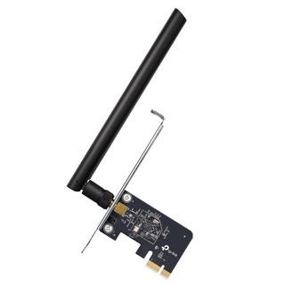 Tplink Adapter AC600 Dual Band Wi-Fi PCI Express 433 Mbps