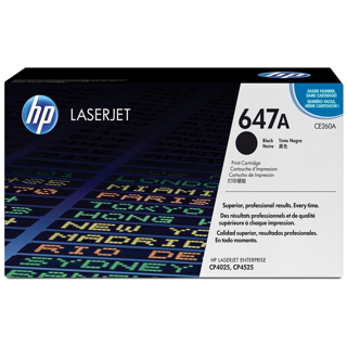 HP 647A Black Original LaserJet Toner CartridgeHP CLJ CP4025/4525 Black Crtg