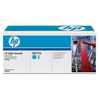 HP 650A Cyan Original LaserJet Toner CartridgeHP CLJ CP5525 Cyan Crtg