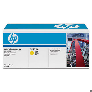 HP 650A Yellow Original LaserJet Toner CartridgeHP CLJ CP5525 Yellow Crtg