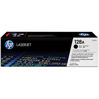 HP 128A Black Original LaserJet Toner CartridgeHP CLJ CP1525/CM1415 Black Crtg