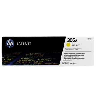 HP 305A Yellow Original LaserJet Toner CartridgeHP LJC M451/M475 Yellow Crtg