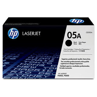 HP 05A Black Original LaserJet Toner CartridgeHP LJ P2035/P2055 Black Crtg