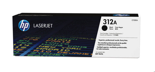 HP 312A Black Original LaserJet Toner CartridgeHP CLJ M476 Black Crtg