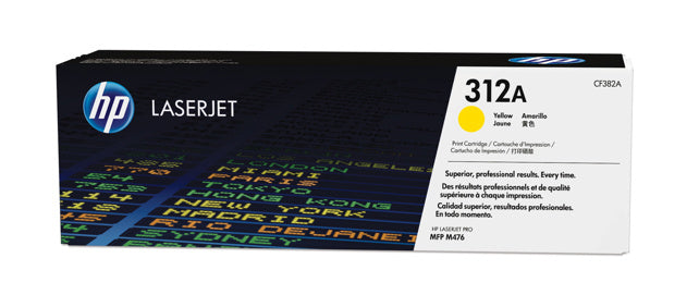 HP 312A Yellow Original LaserJet Toner Cartridge HP CLJ M476 Yellow Crtg