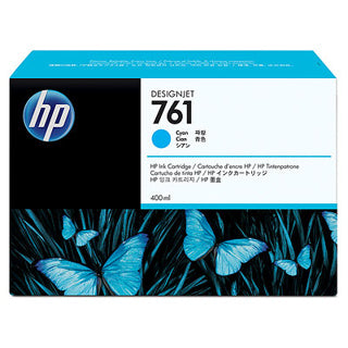 HP 761 400-ml Cyan DesignJet Ink CartridgeHP Designjet T7100