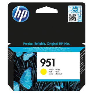 HP 951 Yellow Original Ink CartridgeHP Officejet Pro 251/276/8100/8600/8610/8616/8620