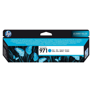 HP 971 Cyan Original Ink CartridgeHP Officejet Pro X451/X476/X551/X576