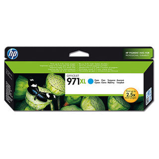 HP 971XL High Yield Cyan Original Ink CartridgeHP Officejet Pro X451/X476/X551/X576