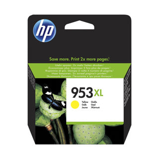 HP 953XL High Yield Yellow Original Ink CartridgeHP Offjet 8210/8218/871x/8720/8725/8730/8740/8745