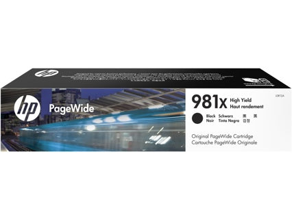 HP 981X High Yield Black Orig PageWide CartridgeHP PageWide 556/586