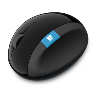 MS Souris Ergonomic Sans Fil Win7/8 EN/AR/FR/EL/IT/PT/ES/TR EMEA EF Hdwr Black