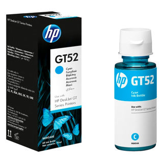 HP GT52 Cyan Original Ink Bottle