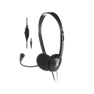 NGS HEADSET WITH VOLUME CONTROL JACK 3,5MM X 1 FORLAPTOPS