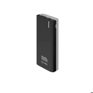 CELLY POWERBANK DUAL 10000MAH BK