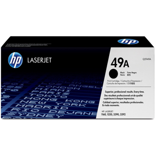 HP 49A Black Original LaserJet Toner CartridgeHP LJ 1160/1320/3390/3392 Black Crtg