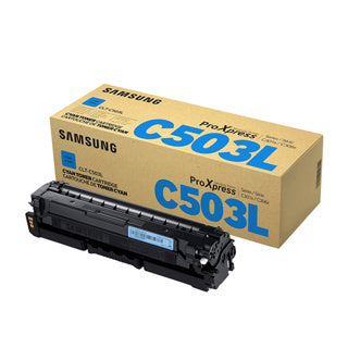 Samsung CLT-C503L H-Yld Cyan Toner Crtg