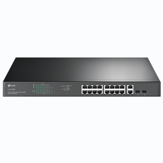 Tplink Switch 18 ports Gigabit rackable avec 16 PoE+