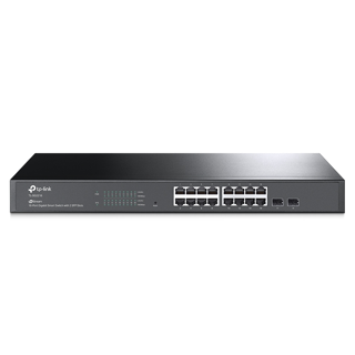 Tplink Smart Switch JetStream 16 ports Gigabit Smart avec 2 slots SFP