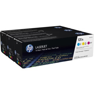 HP 131A 3-pack Cyan/Magenta/Yellow Toner LaserJHP LJ 200/M251/M276 MFP Pck C/Y/M Crtg