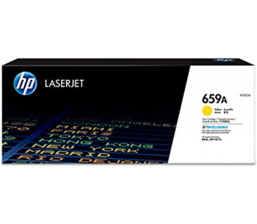 HP 659A Yellow  Original LaserJet Toner Cartridge 13000 Pages pour M856 série & M776 séries