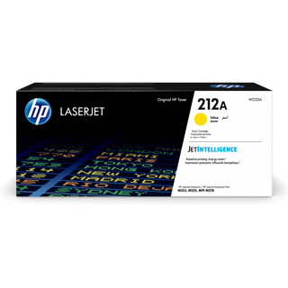 HP 212A Yellow Original LaserJet Toner Cartridge 4500 Pages pour CLJ M555/M554/M578