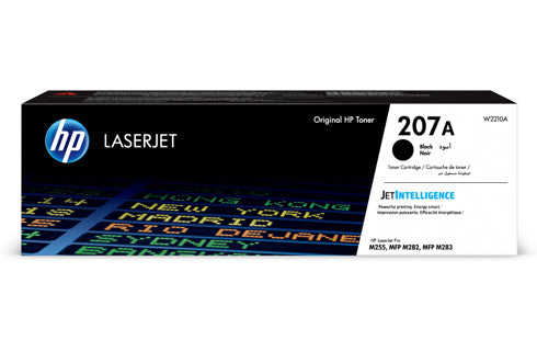 HP 207A Black Original LaserJet Toner Crtg 1350Pages pour M282nw, M283cdw, M283fdn, M283fdw